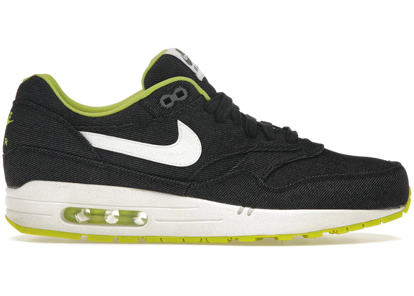 Nike Air Max 1 Black Denim Cyber
