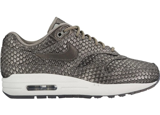 Nike Air Max 1 Reptile Metallic Pewter (Women's)