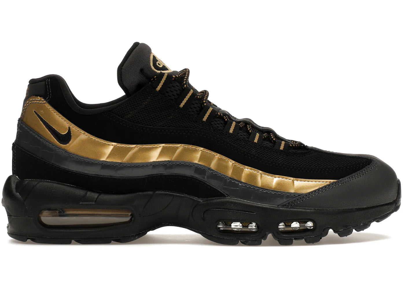 Nike Air Max 95 Black Metallic Gold
