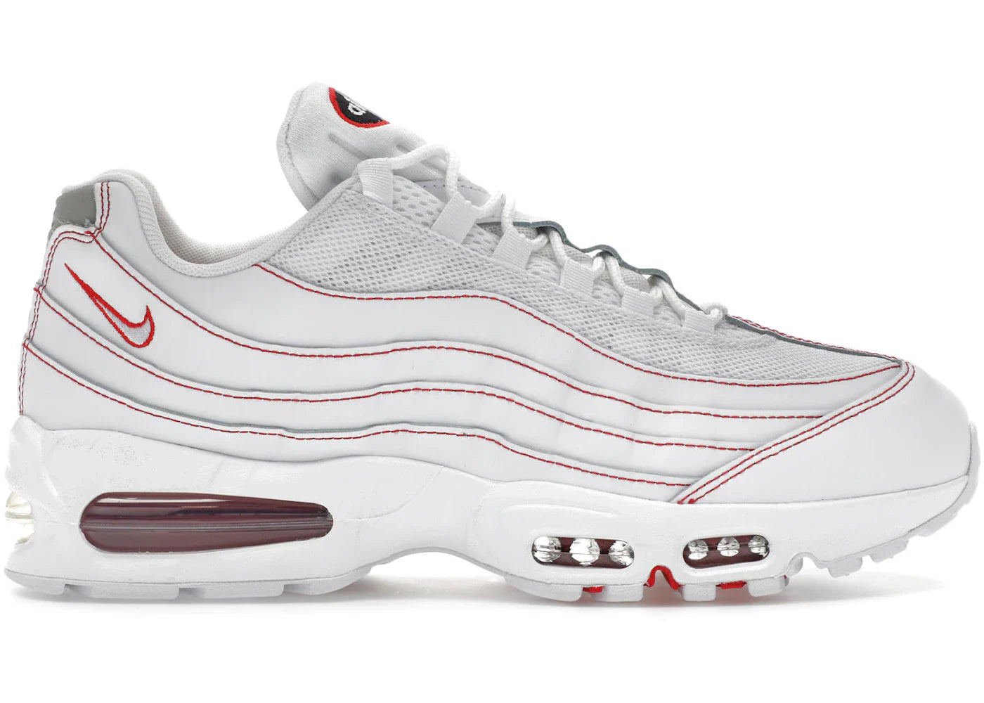 Nike Air Max 95 OG Big Bubble White University Red