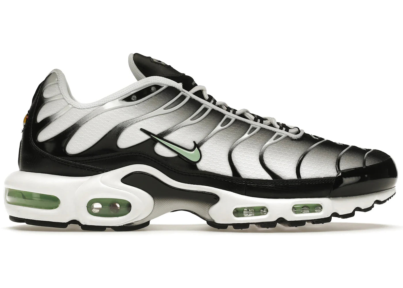 Nike Air Max Plus White Black Mint Green