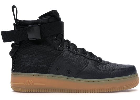 Nike SF Air Force 1 Mid Black Gum