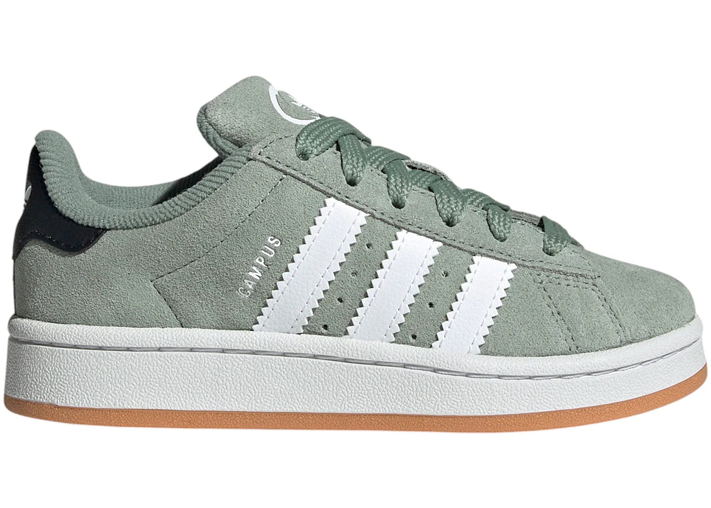 adidas Campus 00s Silver Green Cloud White Gum (PS)