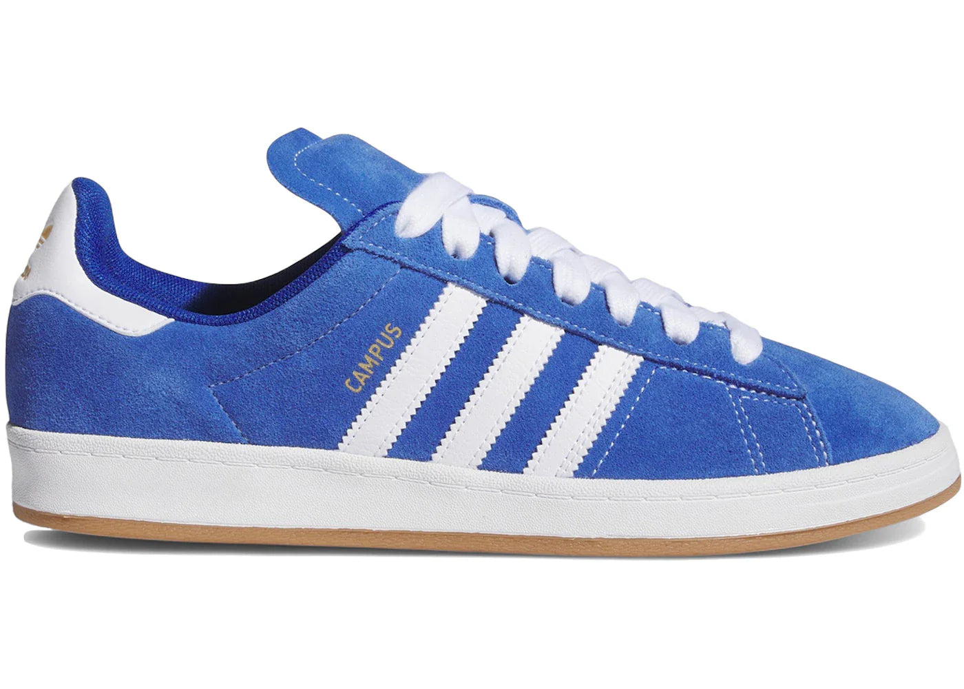 adidas Campus ADV Royal Blue Cloud White Gold Metallic