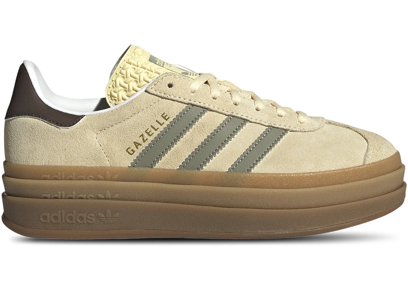 adidas Gazelle Bold Warm Vanilla Silver Pebble (Women's)