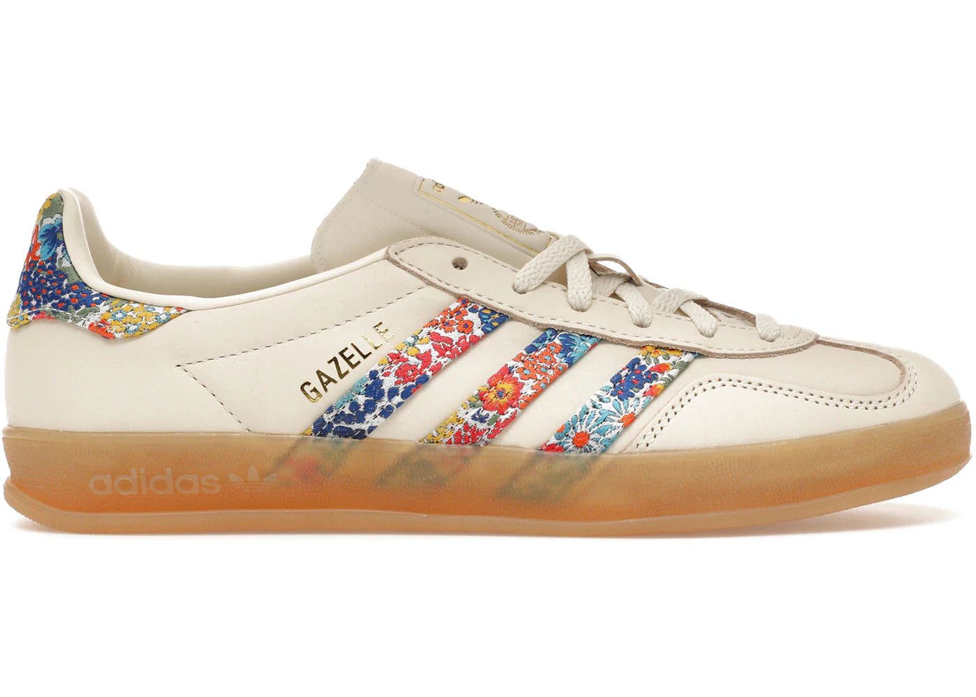 adidas Gazelle Indoor Liberty London Floral Embroidery Stripes (Women's)