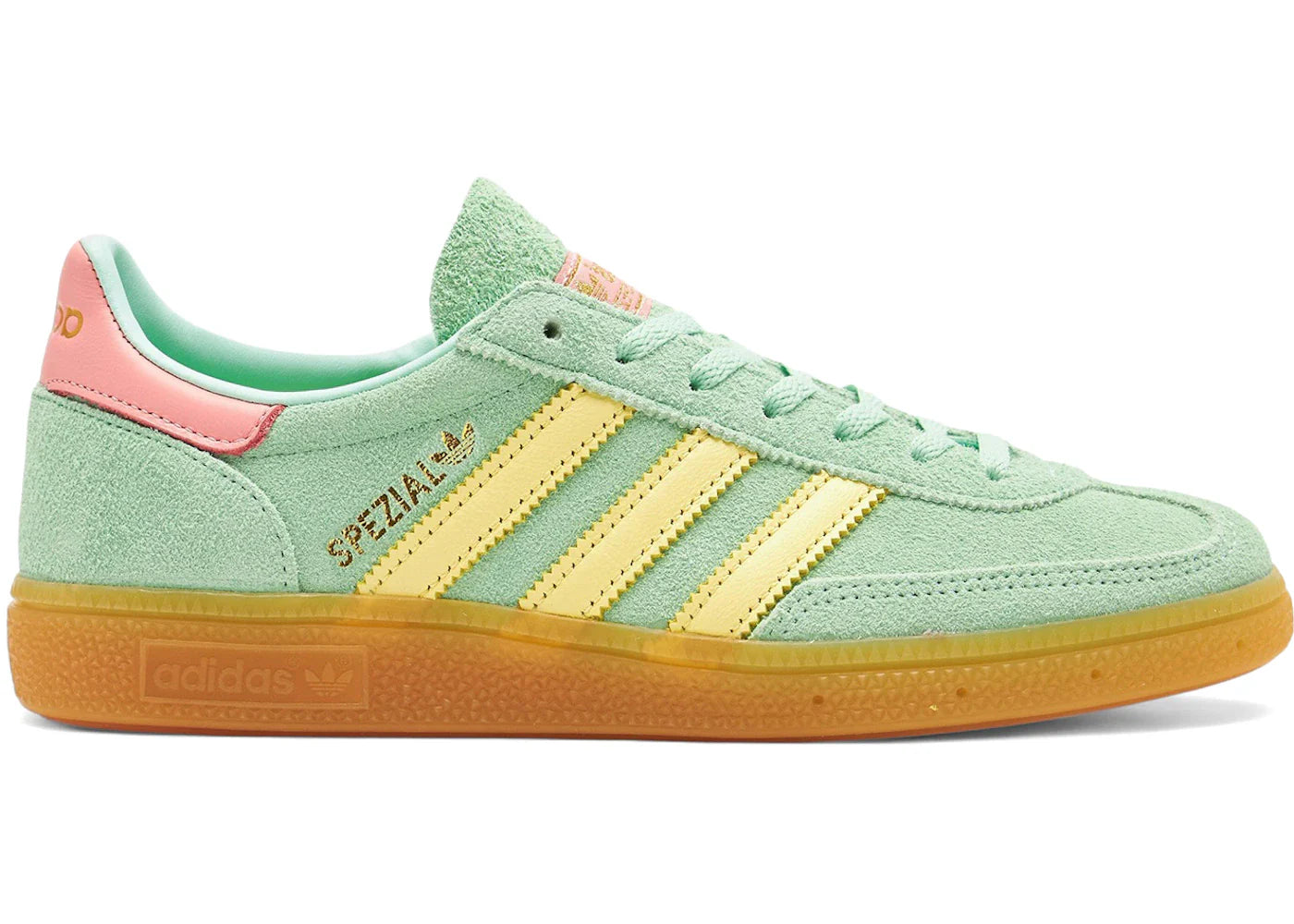 adidas Handball Spezial Clear Mint Yellow (Women's)