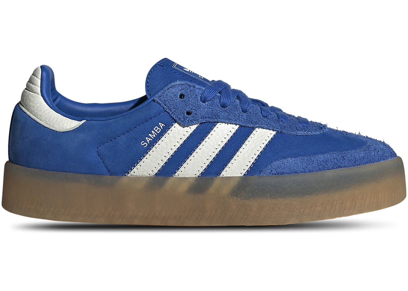 adidas Sambae Cloud White Silver Metallic Gum (Women's)