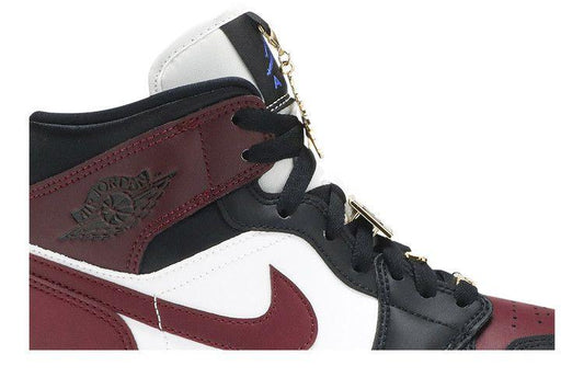 Jordan 1 Mid SE Black Dark Beetroot (Women's)