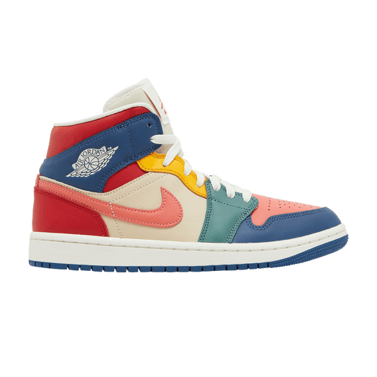 Jordan 1 Mid SE Multi Color (2022) (Women's)