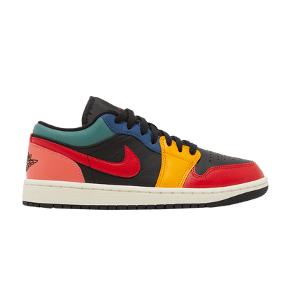 Air Jordan 1 Low SE Black Multi-Color (Women's)