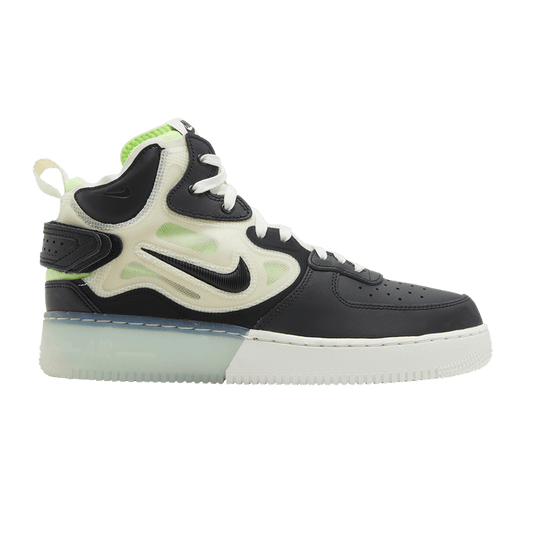Nike Air Force 1 React Mid Black Sail Ghost Green