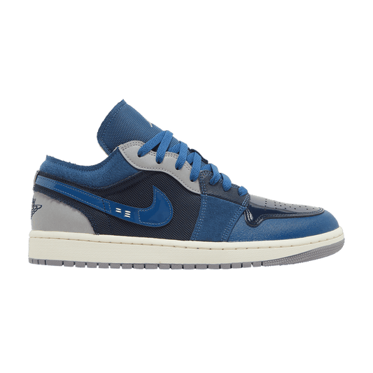 Jordan 1 Low SE Craft Obsidian French Blue Ashen Slate White