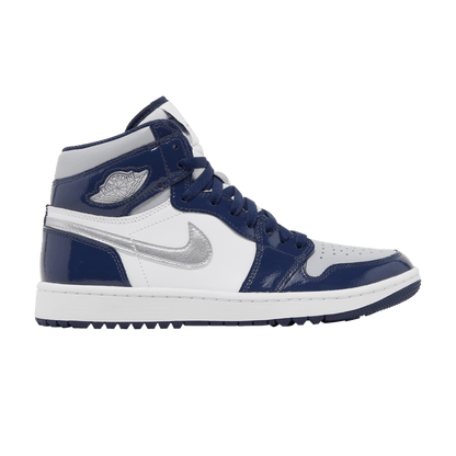 Jordan 1 Retro High Golf Patent Midnight Navy