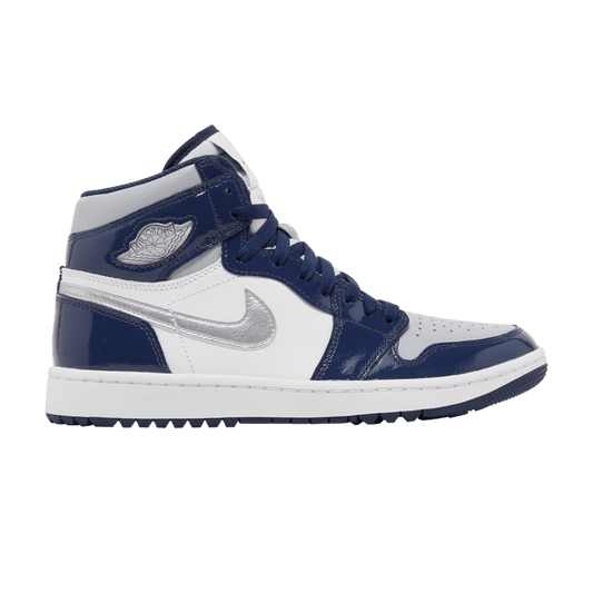 Jordan 1 Retro High Golf Patent Midnight Navy