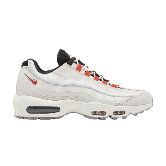 Nike Air Max 95 Light Bone Habanero Red