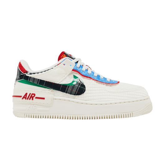 Nike Air Force 1 Low Shadow Sail Classic Green University Blue (Women's)