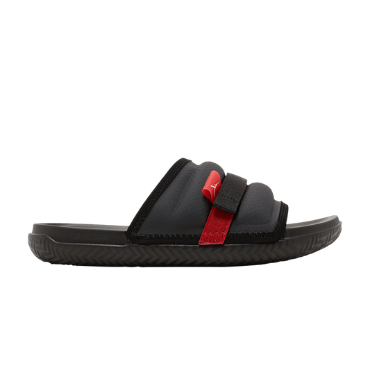 Jordan Super Play Slide Black University Red