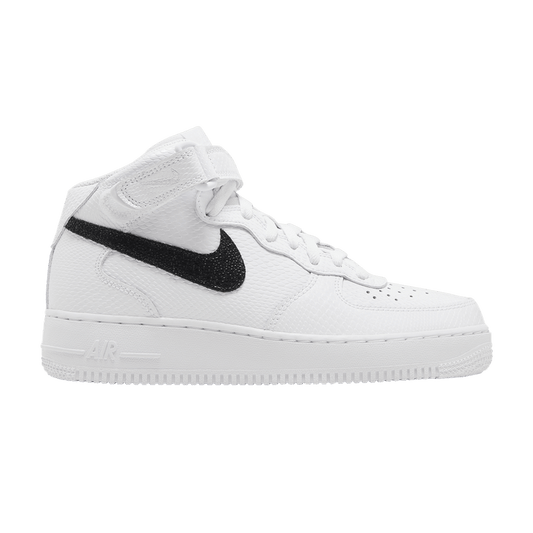 Nike Air Force 1 Mid '07 Snakeskin White Black (Women's)
