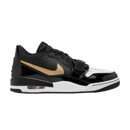 Jordan Legacy 312 Low Black Metallic Gold