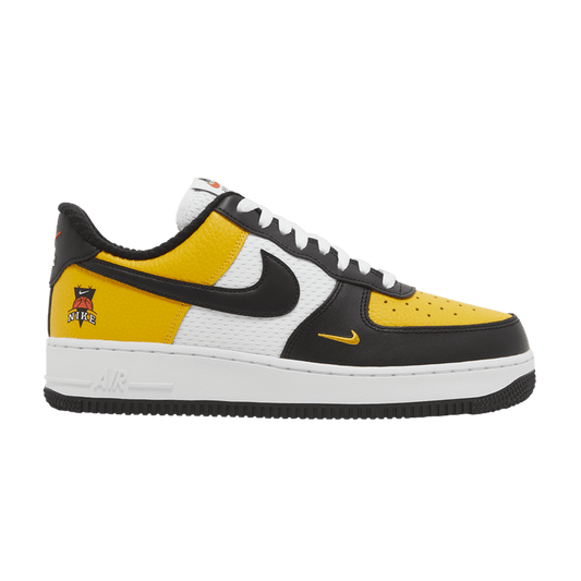 Nike Air Force 1 Low '07 LV8 Black Gold Jersey Mesh