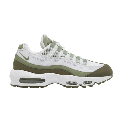Nike Air Max 95 White Medium Olive Oil Green