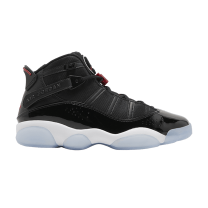 Jordan 6 Rings Black Gym Red