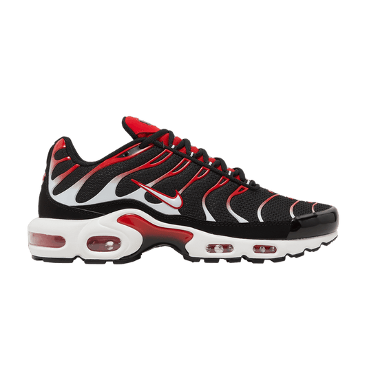 Nike Air Max Plus Black White University Red
