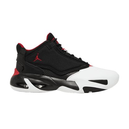 Jordan Max Aura 4 Black Gym Red White