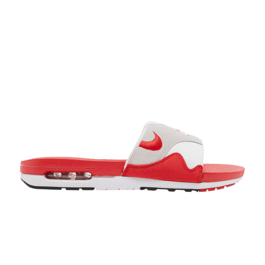 Nike Air Max 1 Slide White University Red