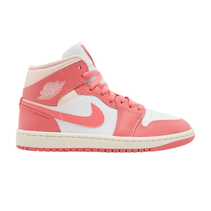 Jordan 1 Mid Strawberries and Cream (Women's)