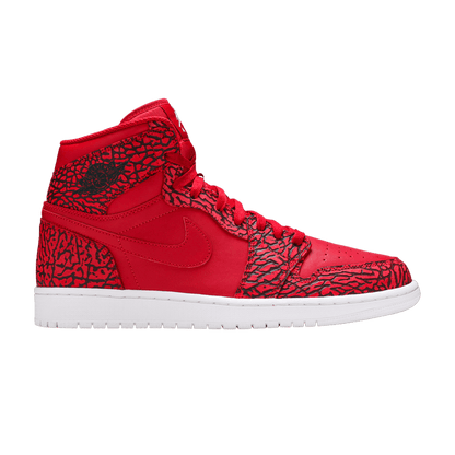 Jordan 1 Retro Red Elephant Print