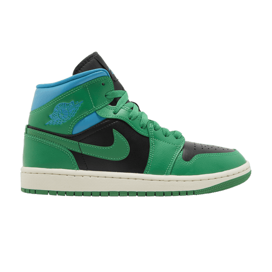 Jordan 1 Mid Lucky Green Aquatone (Women's)