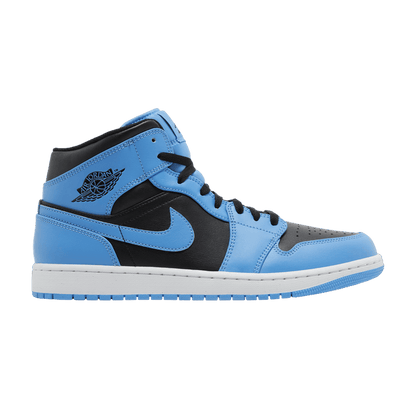 Jordan 1 Mid University Blue Black