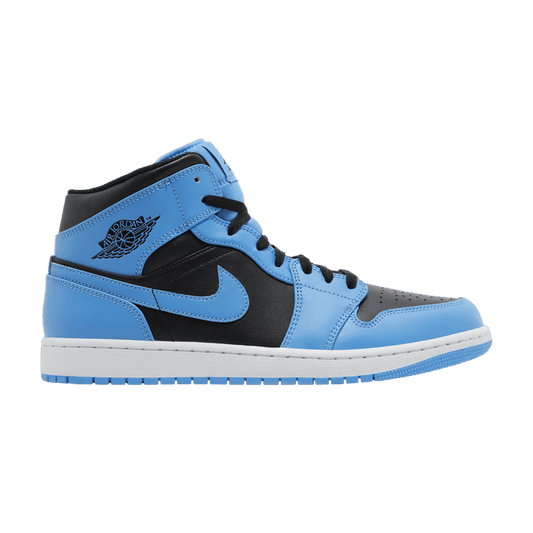 Jordan 1 Mid University Blue Black