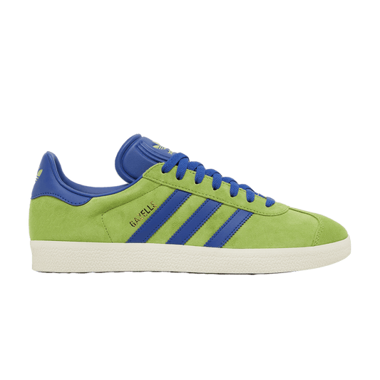 adidas Gazelle Lime Royal Blue
