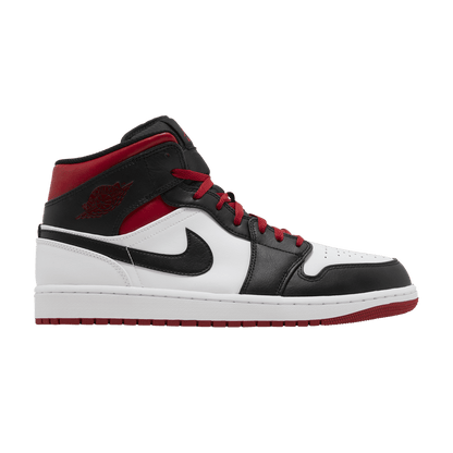 Jordan 1 Mid Gym Red Black Toe