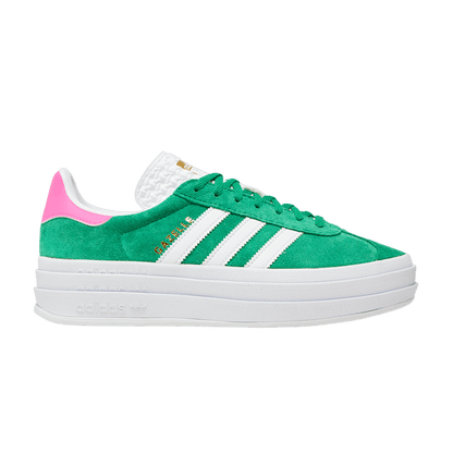 adidas Gazelle Bold Green Lucid Pink (Women's)