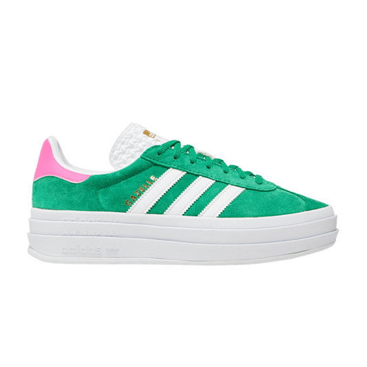 adidas Gazelle Bold Green Lucid Pink (Women's)