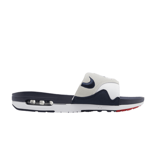 Nike Air Max 1 Slide Obsidian University Red