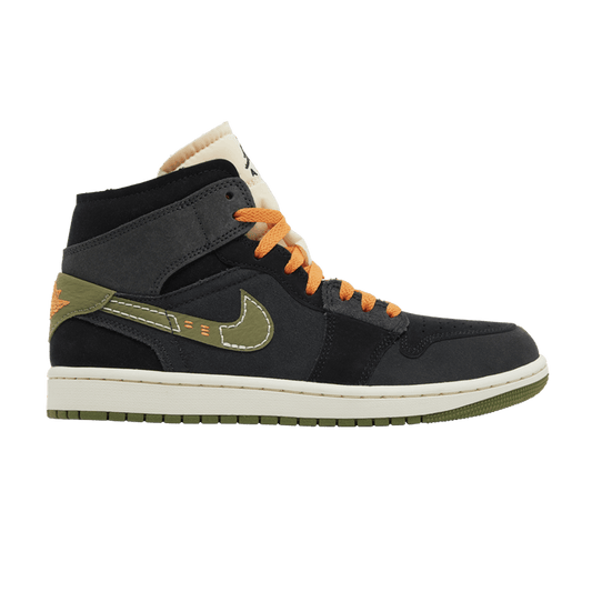 Jordan 1 Mid SE Craft Anthracite Light Olive