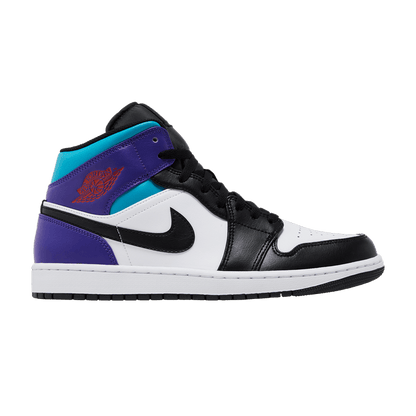 Jordan 1 Mid Court Purple Tropical Twist