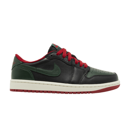 Jordan 1 Retro Low OG Gorge Green Varsity Red (Women's)