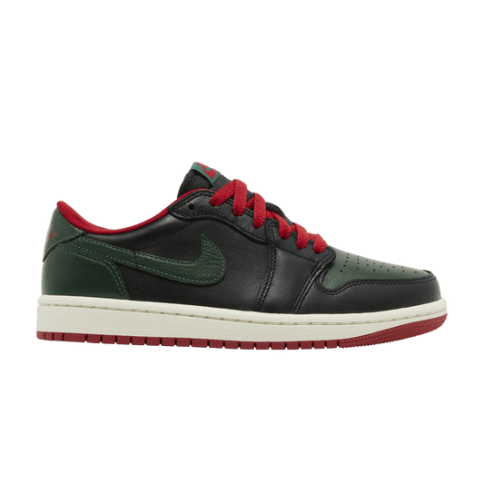 Jordan 1 Retro Low OG Gorge Green Varsity Red (Women's)