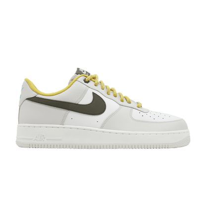 Nike Air Force 1 Low '07 PRM Light Bone Cargo Khaki Vivid Sulfur