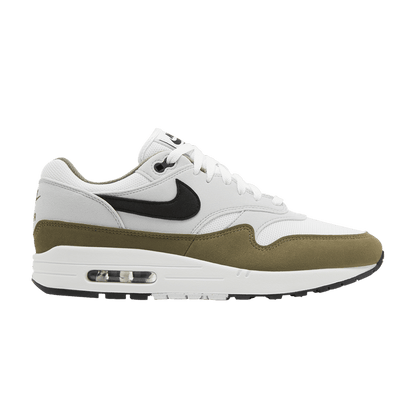 Nike Air Max 1 White Black Medium Olive
