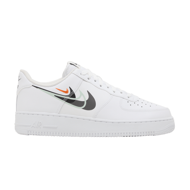 Nike Air Force 1 Low '07 Multi Swoosh White Black