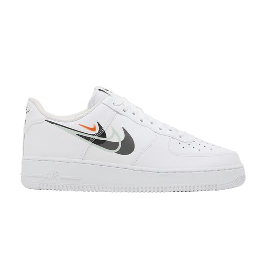 Nike Air Force 1 Low '07 Multi Swoosh White Black