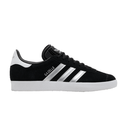 adidas Gazelle Black Silver Metallic (Women's)