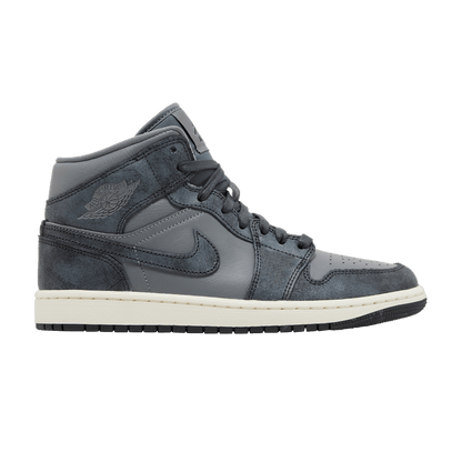 Jordan 1 Mid Distressed Smoke Grey (Women's)